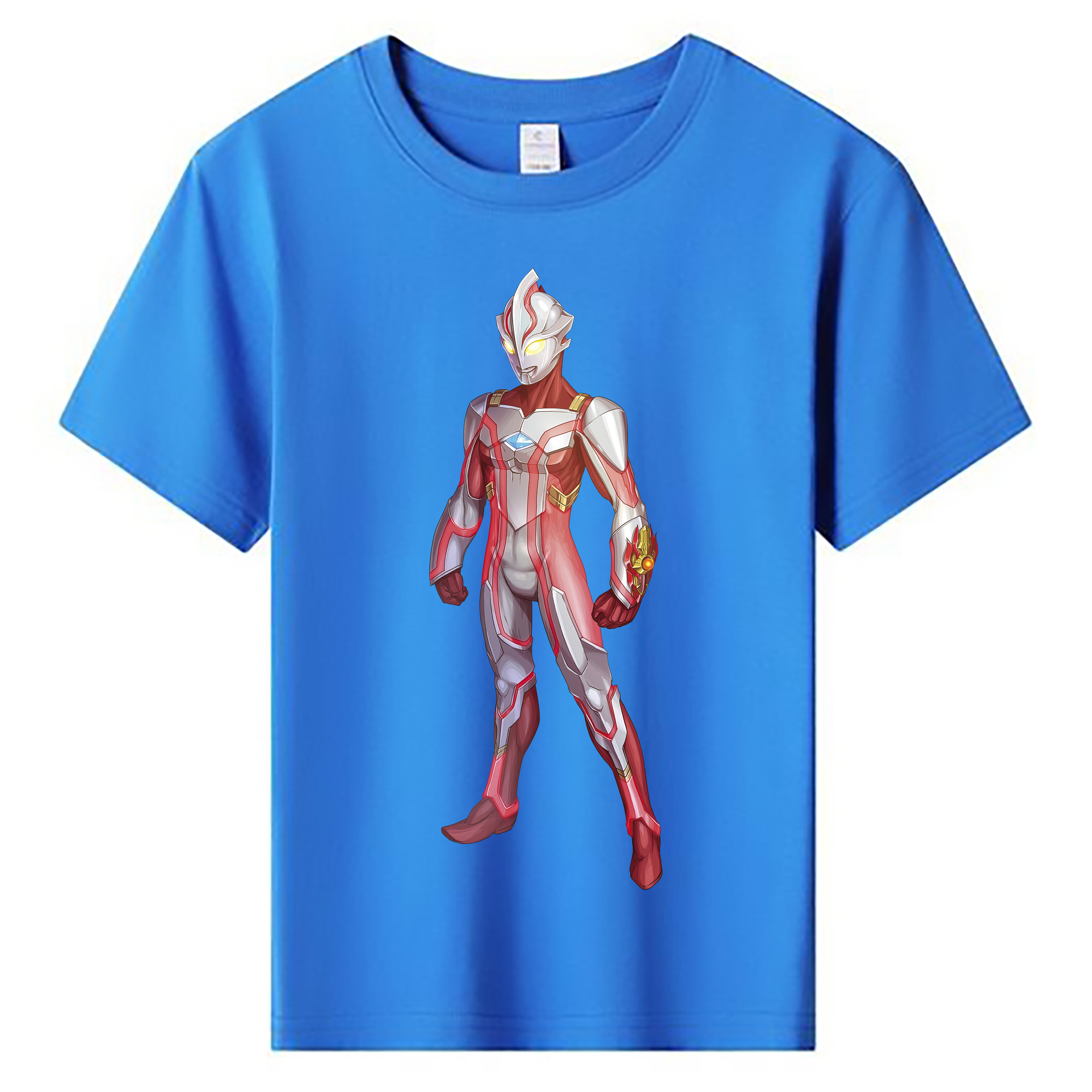 （画像用） ウルトラマン Ultraman 綿100％キッズTシャツ（フロントプリント）